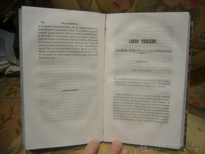 Libros antiguos: DE LA PROPIEDAD, DE Mr. THIERS. 1&ordf; EDICION 1.848. - Foto 5