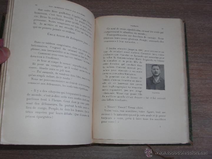 Libros antiguos: LES CRIMINELS PEINTS PAR DEUX-MEMES - - Foto 5