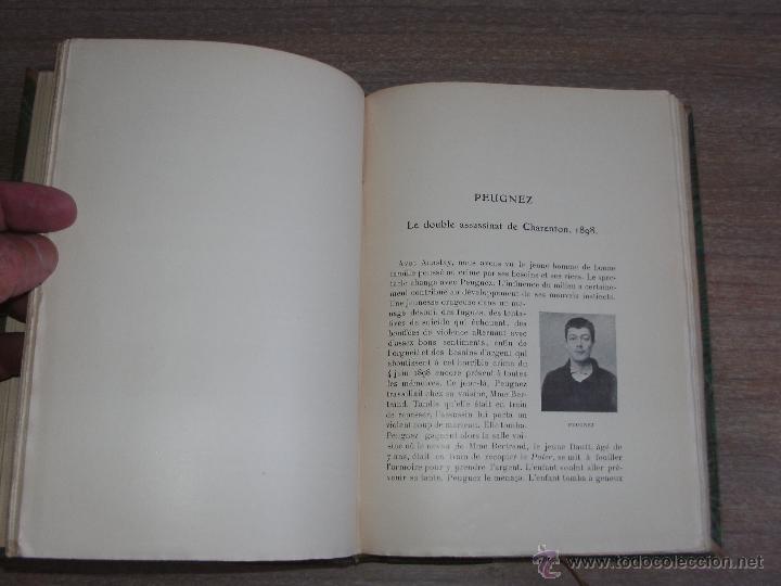 Libros antiguos: LES CRIMINELS PEINTS PAR DEUX-MEMES - - Foto 6
