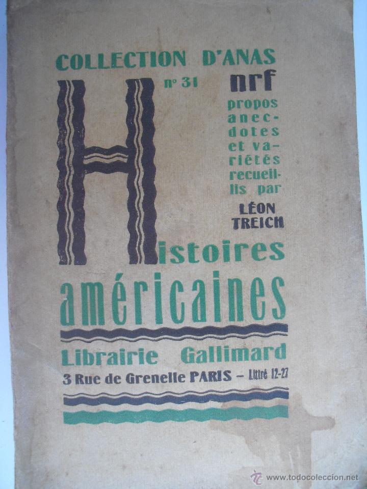 Libros antiguos: Histoires americaines - Foto 1