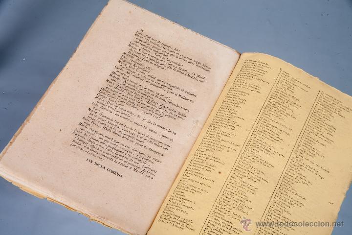 Libros antiguos: PACIENCIA Y BARAJAR, COMEDIA EN TRES ACTOS 1845 - Foto 3