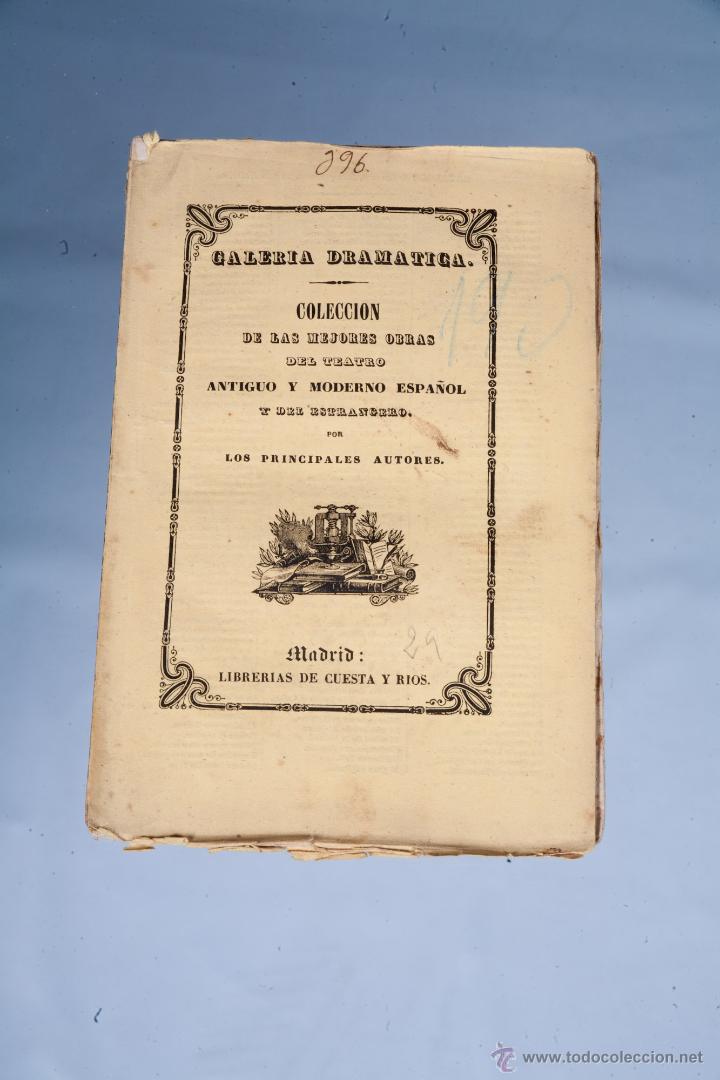 Libros antiguos: PACIENCIA Y BARAJAR, COMEDIA EN TRES ACTOS 1845 - Foto 1