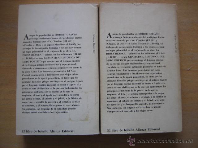 Libros antiguos: ROBERT GRAVES LA DIOSA BLANCA - Foto 3
