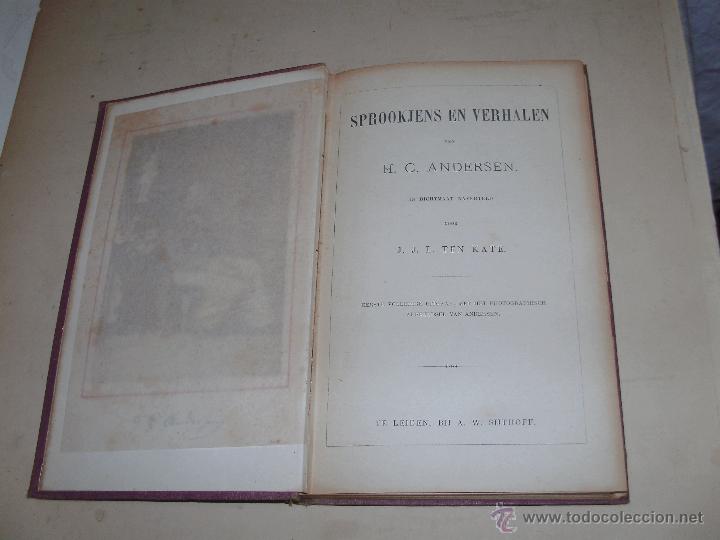 Libros antiguos: HANS CHRISTIAN ANDERSEN - 1&deg; EDICION - - Foto 3