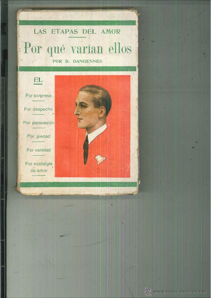 Libros antiguos: LAS ETAPAS DEL AMOR. B. Dngennes - Foto 1