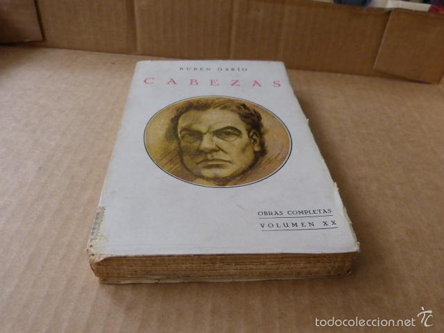 Libros antiguos: CABEZAS - RUBEN DARIO (1929) - Foto 1
