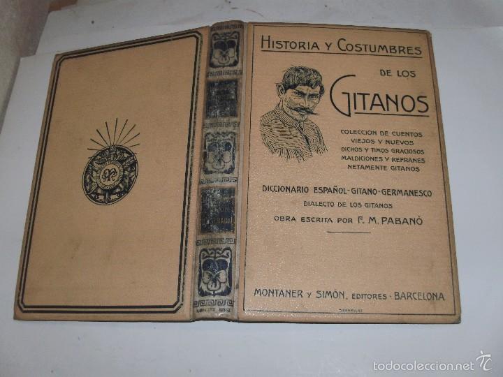 Libros antiguos: HISTORIA Y COSTUMBRES DE LOS GITANOS - Foto 1