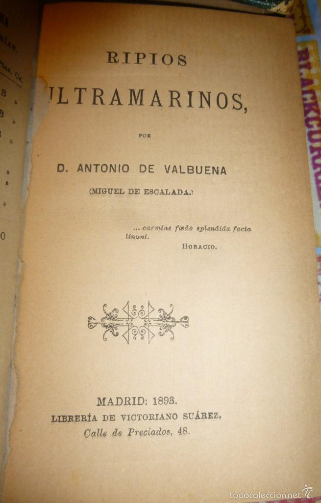 Libros antiguos: R&iacute;pios ultramarinos I. - Foto 2