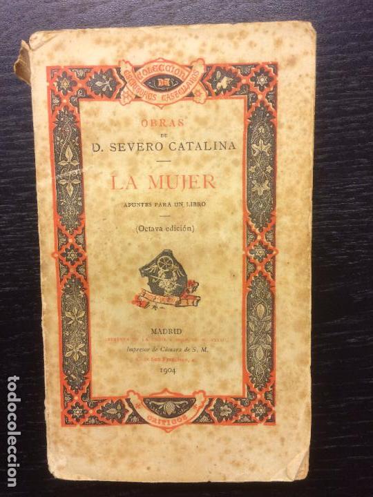 Libros antiguos: LA MUJER, SEVERO CATALINA, 1904 - Foto 1