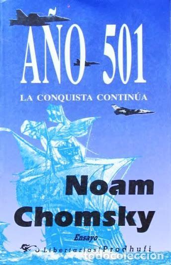 Libros antiguos: A&ntilde;o 501: La conquista contin&uacute;a - Noam Chomsky - Foto 1
