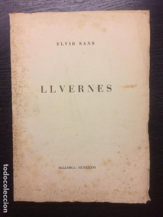 Libros antiguos: LLUERNES, ELVIR SANS, 1936 - Foto 1