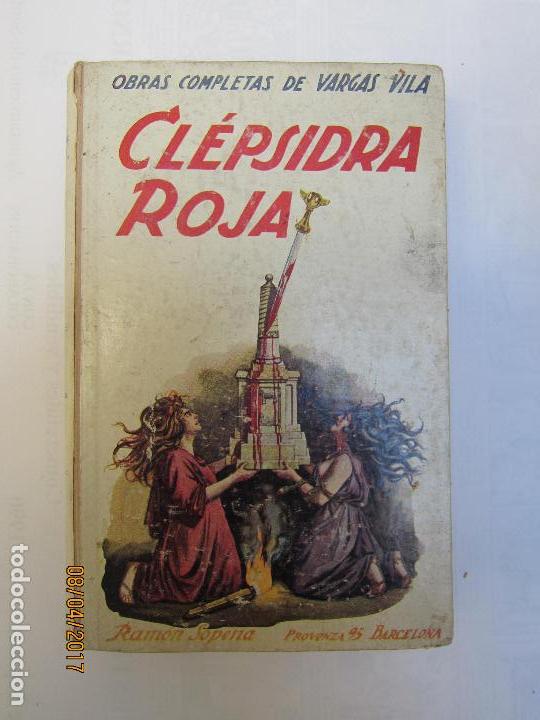 Libros antiguos: VARGAS  V&Iacute;LA. J.M. ,CL&Eacute;PS&Iacute;DRA ROJA, - Foto 1