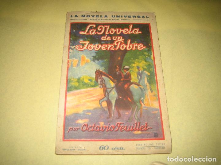Libros antiguos: LA NOVELA DE UN JOVEN POBRE - Foto 1