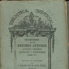 Livres anciens: ARTÍCULOS DE COSTUMBRES. TOMO II, POR MARIANO JOSÉ DE LARRA (FÍGARO). AÑO 1874 (11.1). Lote 100515951