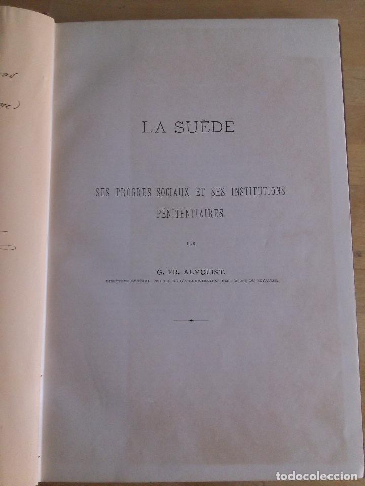 Libros antiguos: La Su&egrave;de. G. FR. Almquist - Foto 1