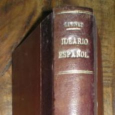 Libros antiguos: GANIVET, ANGEL: IDEARIO ESPAÑOL. RECOPILACIÓN DE JOSÉ GARCÍA MERCADAL. . Lote 56651387