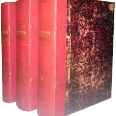 Libros antiguos: CRITICAL AND HISTORICAL ESSAYS, … BY THOMAS BABINGTON MACAULAY. 5 T. EN 3 VOL. (COMPLETA). 1850