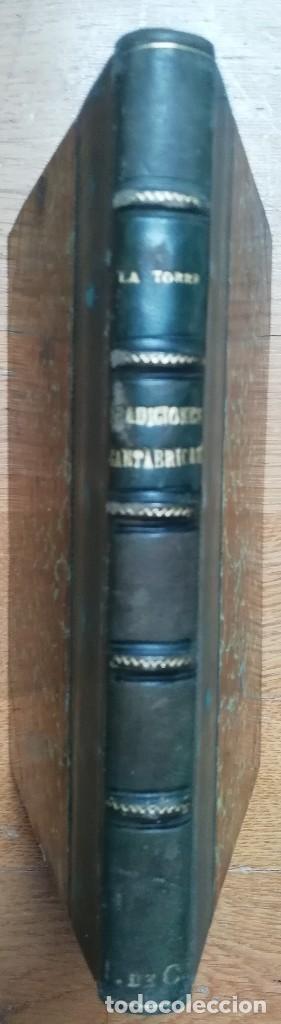 Libros antiguos: Tradiciones cant&aacute;bricas - - Foto 2