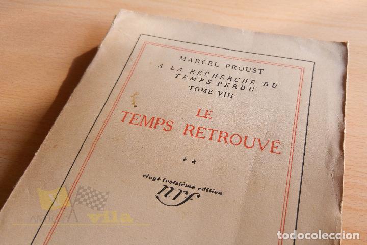 Libros antiguos: Le temps retrouv&eacute; - Marcel Proust - 1927 - Foto 1