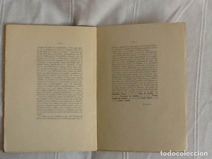 Libros antiguos: FRANCISCO VINDEL  EL LIBRERO ESPA&Ntilde;OL - Foto 5