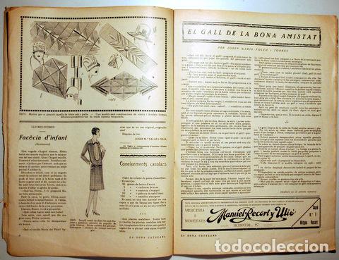 Libros antiguos: LA DONA CATALANA. Any 4t. Núm 126 - Març 1928 - Barcelona 1928 - Foto 3 - 139151470