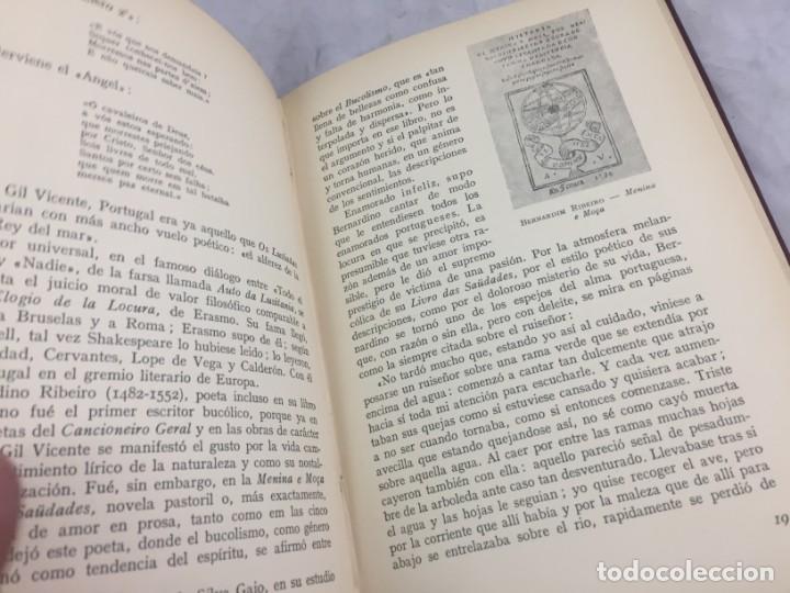 Libros antiguos: Visión de la Literatura Portuguesa José Osorio Oliveira encuadernado años 40 - Foto 6 - 147655086