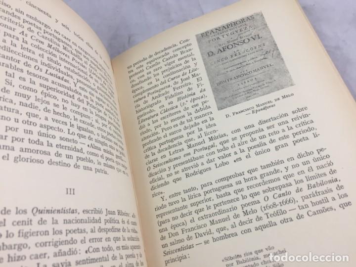 Libros antiguos: Visión de la Literatura Portuguesa José Osorio Oliveira encuadernado años 40 - Foto 9 - 147655086