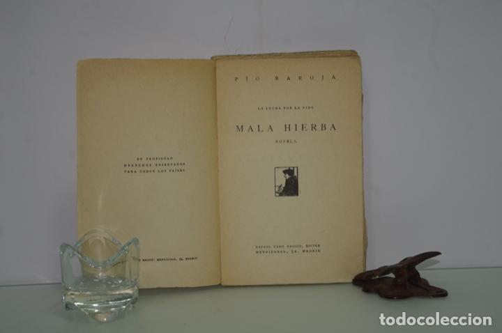 Libros antiguos: MALA HIERBA PIO BAROJA - Foto 1