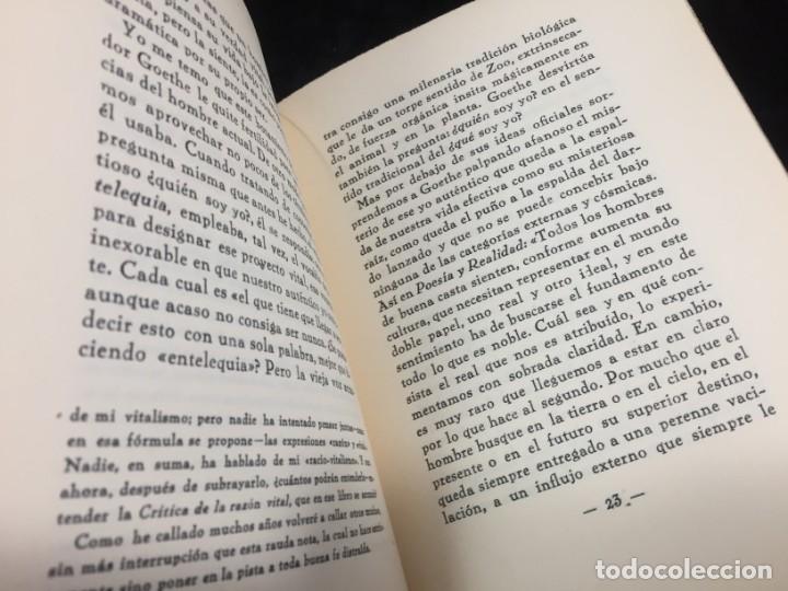 Libros antiguos: Goethe desde dentro, José Ortega y Gasset, punto de vista en las artes, el hombre interesante 1933 - Foto 7 - 176717208