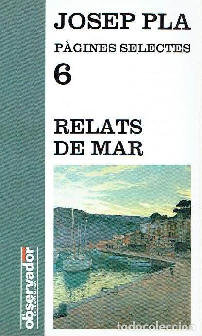 Libros antiguos: Relats de mar (Josep Pla) - Foto 1