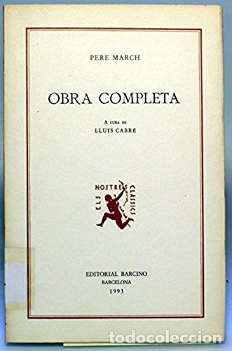 Libros antiguos: Obra Completa / Pere March - Ed. Barcino - Foto 1
