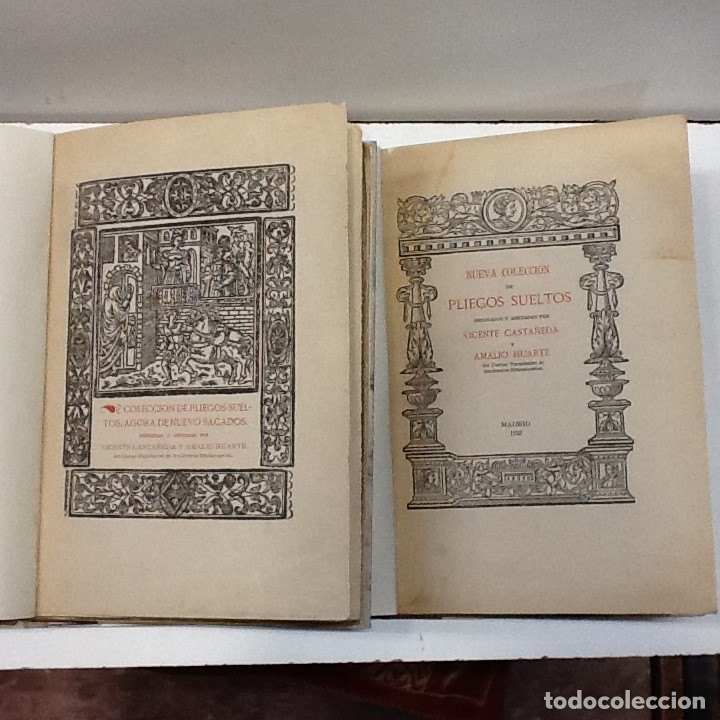 Libros antiguos: COLECCI&Oacute;N DE PLIEGOS SUELTOS 1929 - 1933 - Foto 1