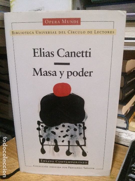 Libros antiguos: masa y poder, elias canetti, opera mundi. - Foto 1