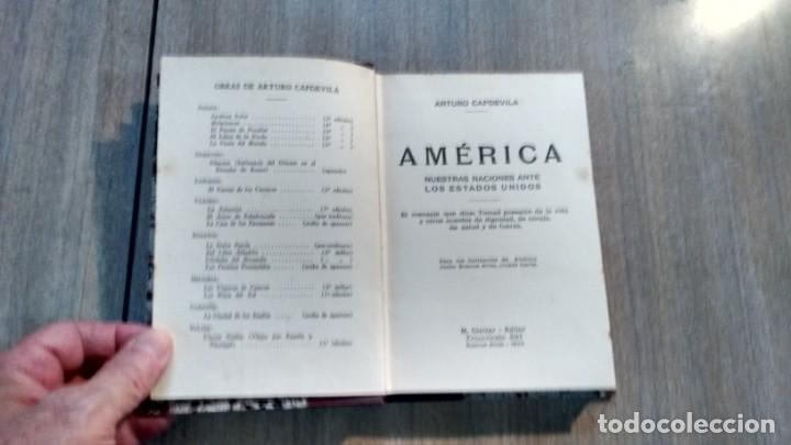Libros antiguos: ARTURO CAPDEVILA - AMERICA - Foto 1