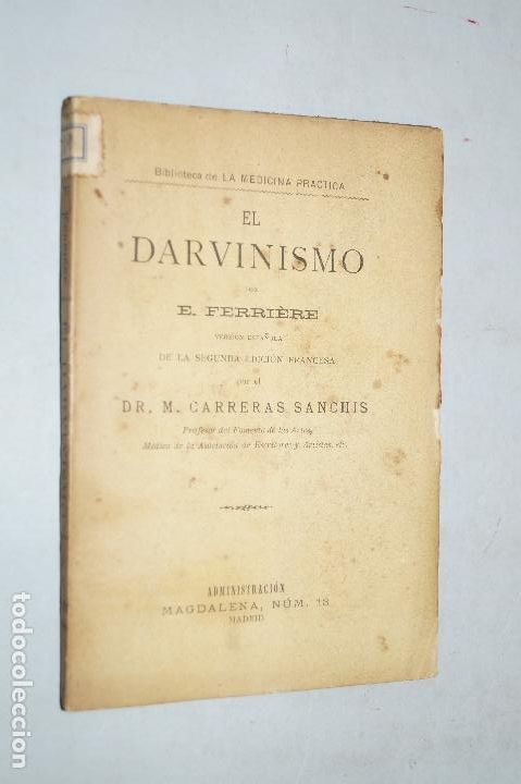 Libros antiguos: EL DARVINISMO. E. FERRIERE. - Foto 1