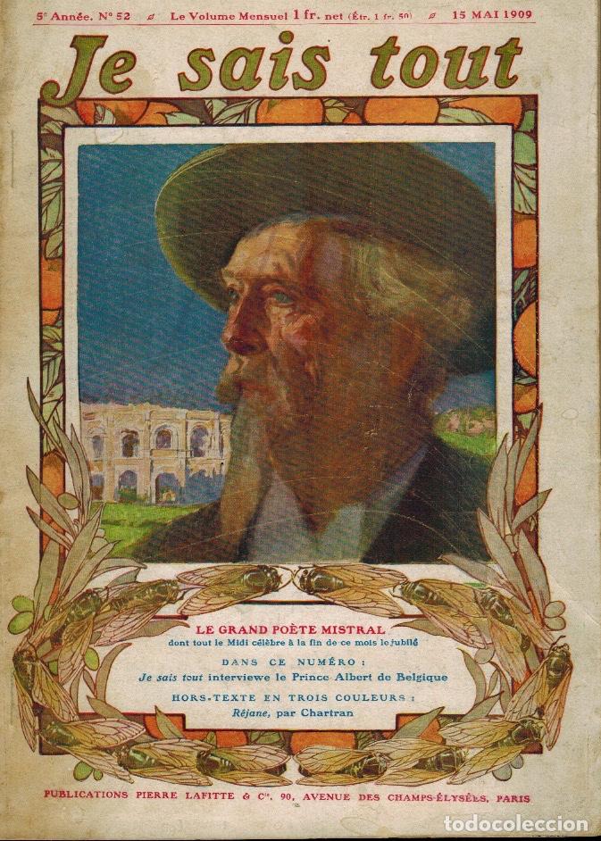 Libros antiguos: LE GRAND PO&Egrave;TE MISTRAL - Foto 1