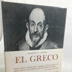 Libros antiguos: EL GRECO POR MANUEL B. COSSIO 1972 RM BARCELONA