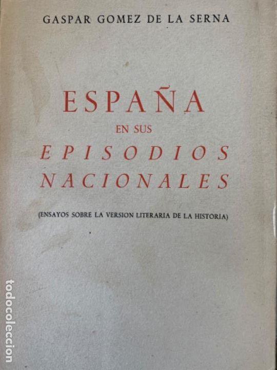 Libros antiguos: España en sus episodios nacionales