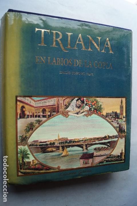 Libros antiguos: TRIANA, EN LABIOS DE LA COPLA. EMILIO JIMENEZ D&Iacute;AZ. - Foto 1