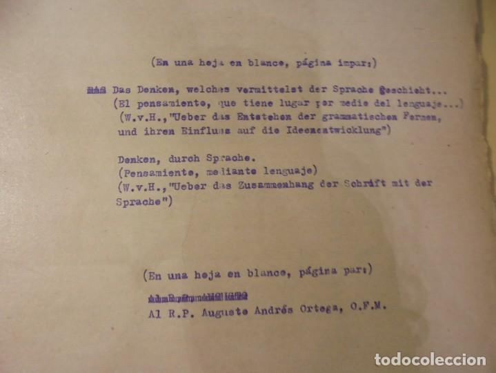 Libros antiguos: ORIGINAL MECANOSCRITO. JOSE MARIA VALVERDE - Foto 3