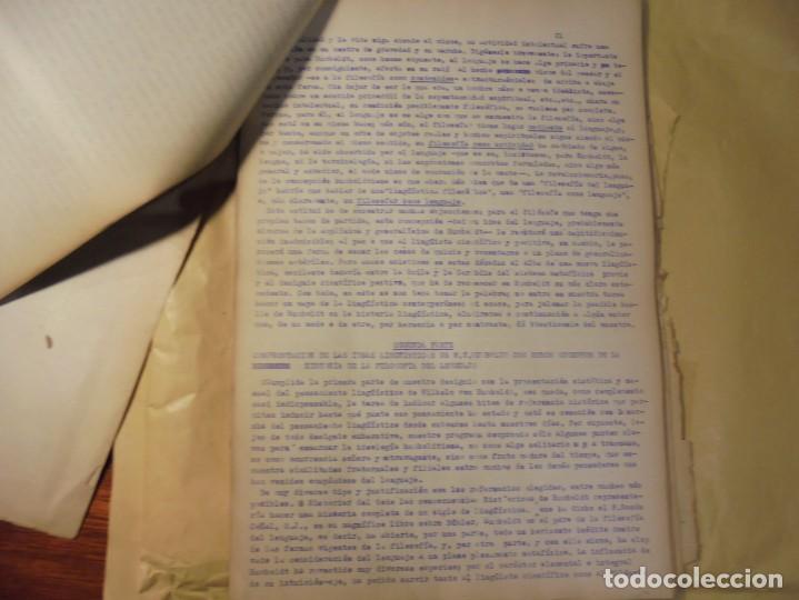 Libros antiguos: ORIGINAL MECANOSCRITO. JOSE MARIA VALVERDE - Foto 5