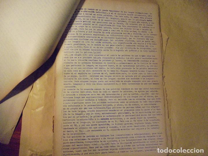 Libros antiguos: ORIGINAL MECANOSCRITO. JOSE MARIA VALVERDE - Foto 6