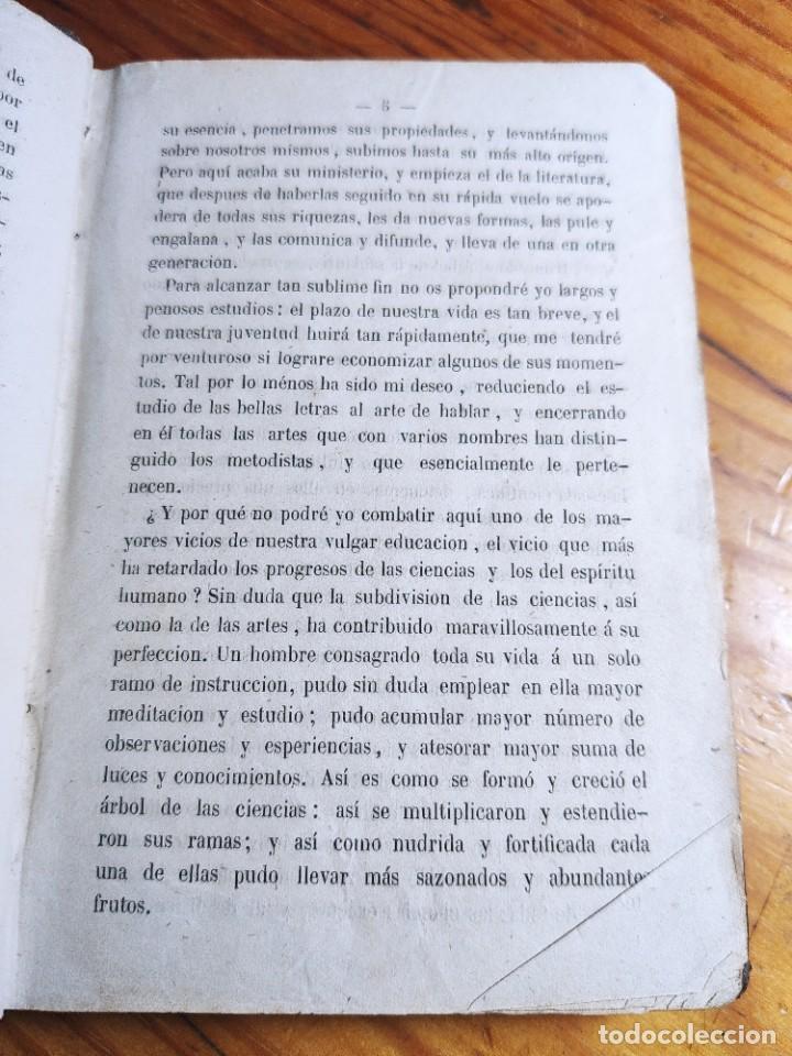 Libros antiguos: Coleccion Selecta de Elocuencia y Moral Oraci&oacute;n - Foto 6