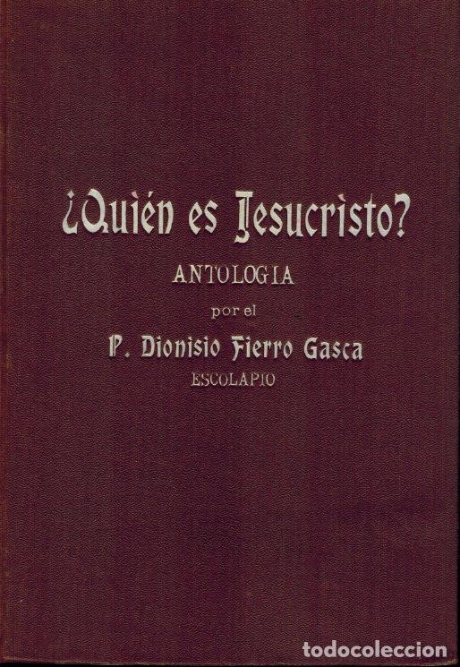 Libros antiguos: QUIEN ES JESUCRISTO - Foto 1