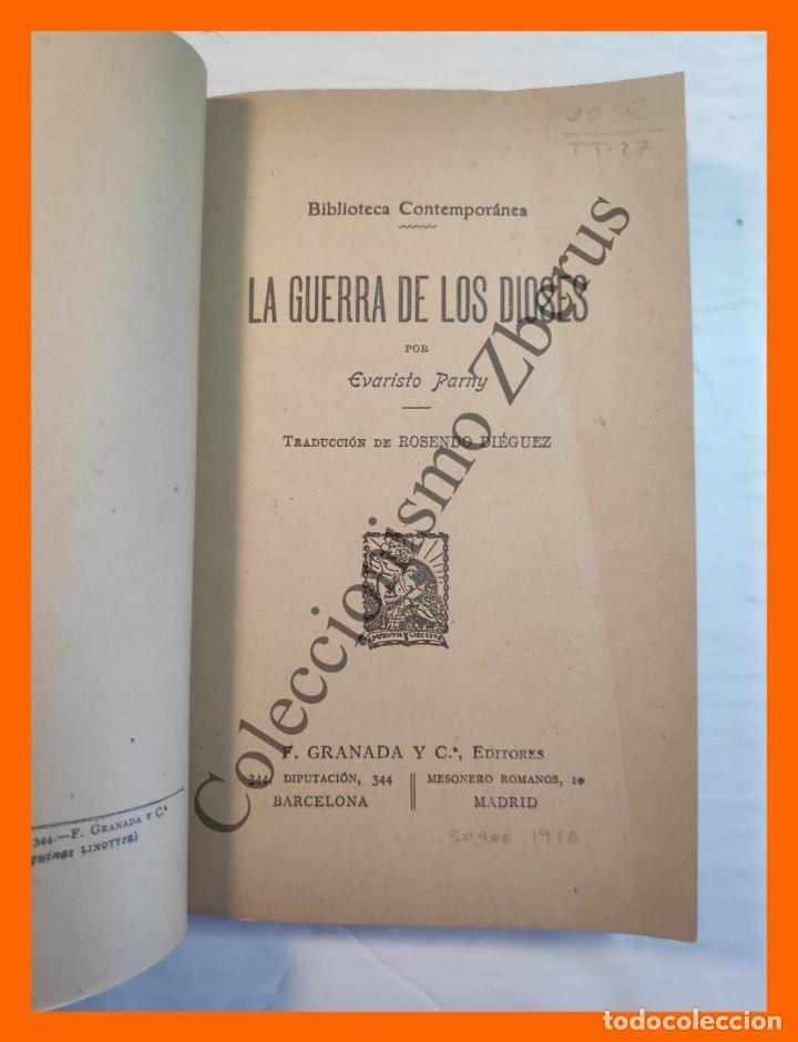 Libros antiguos: La Guerra de los Dioses - Evaristo Parny - Foto 3