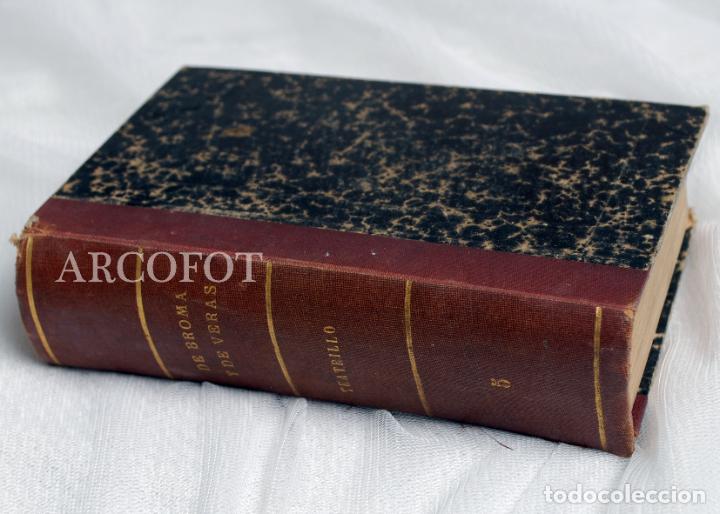 Libros antiguos: DE BROMA Y DE VERAS - TOMO 5 - TEATRILLO - Foto 1