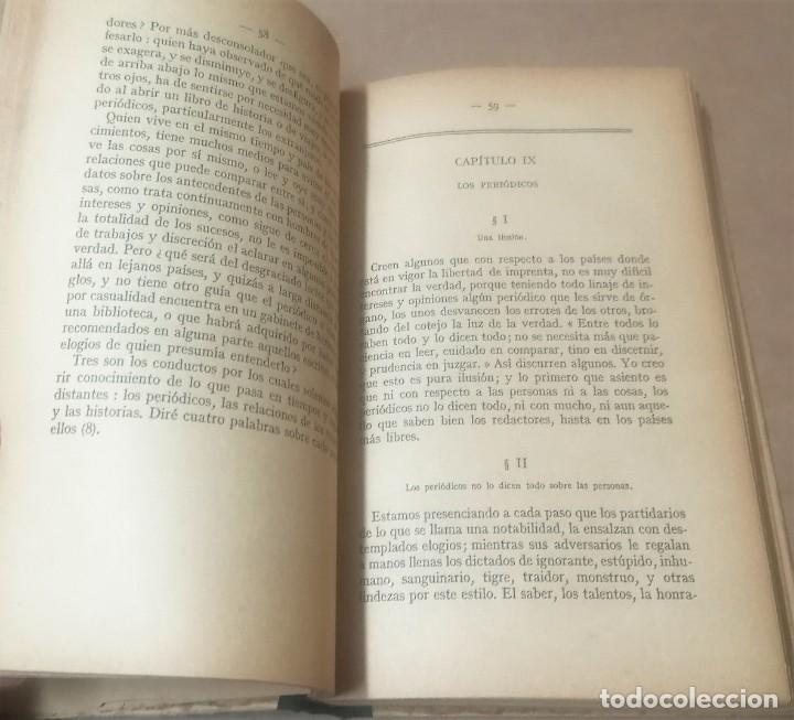 Libros antiguos: Jaime Balmes, El Criterio, Par&iacute;s, ca. 1920 - Foto 5