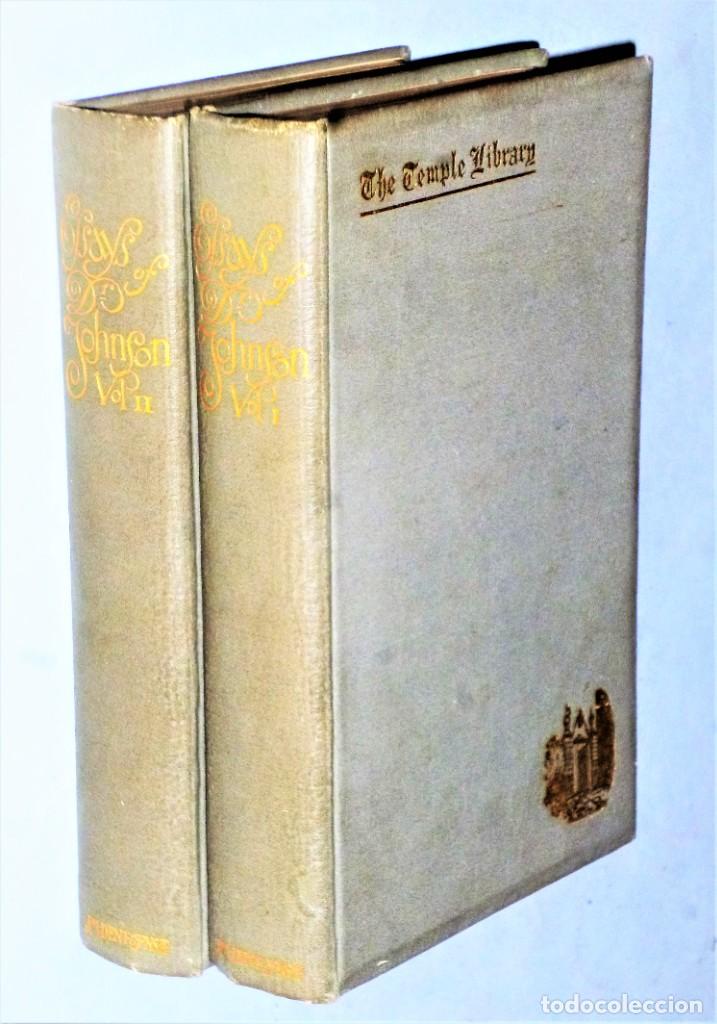 Libros antiguos: SELECT ESSAYS OF DR. JOHNSON. 2 Vol&uacute;menes - Foto 1