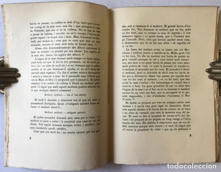 Libros antiguos: MITOLOGIA DE LA MAR. - AMADES, Joan. - Foto 2