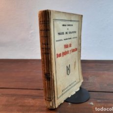 Libros antiguos: VIDA DE DON QUIJOTE Y SANCHO - MIGUEL DE UNAMUNO - RENACIMIENTO, 1928, 4ª EDICION, MADRID. Lote 233932425